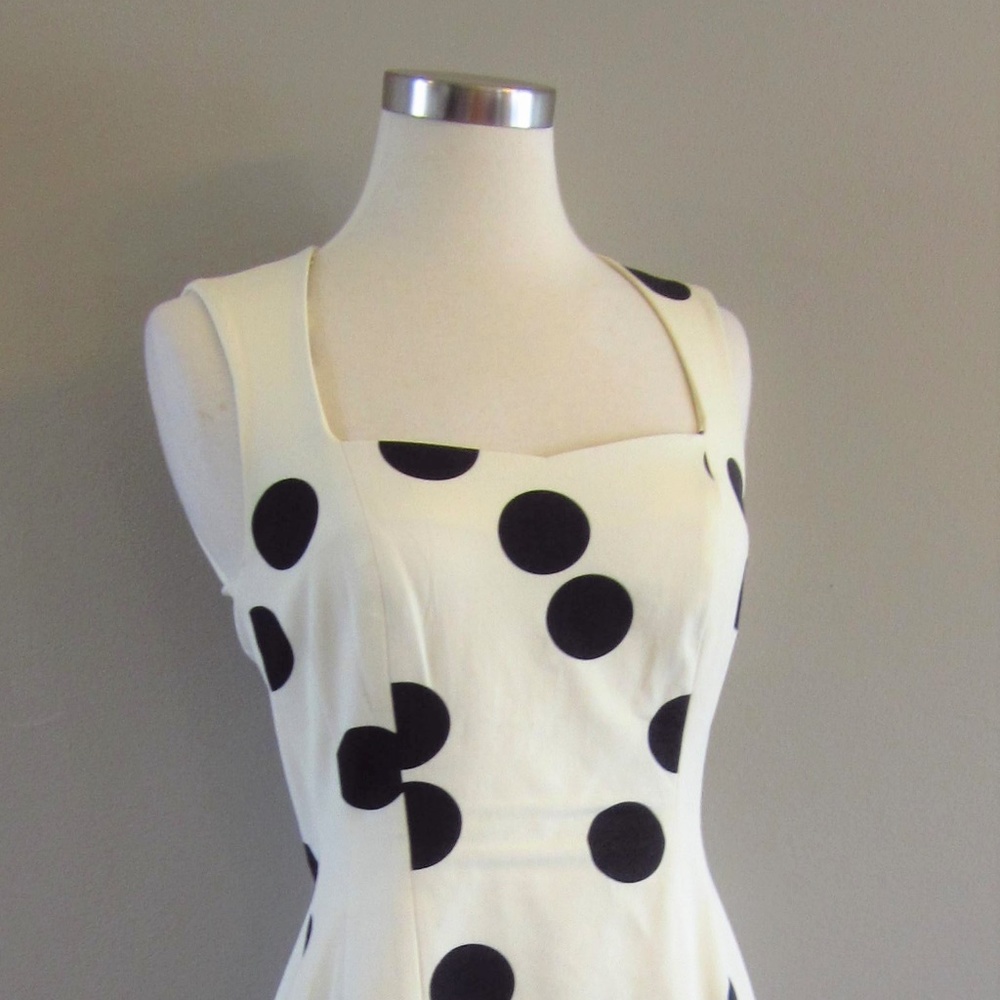 BANANA REPUBLIC Sloan Fit Polka Dot Sheath Dress